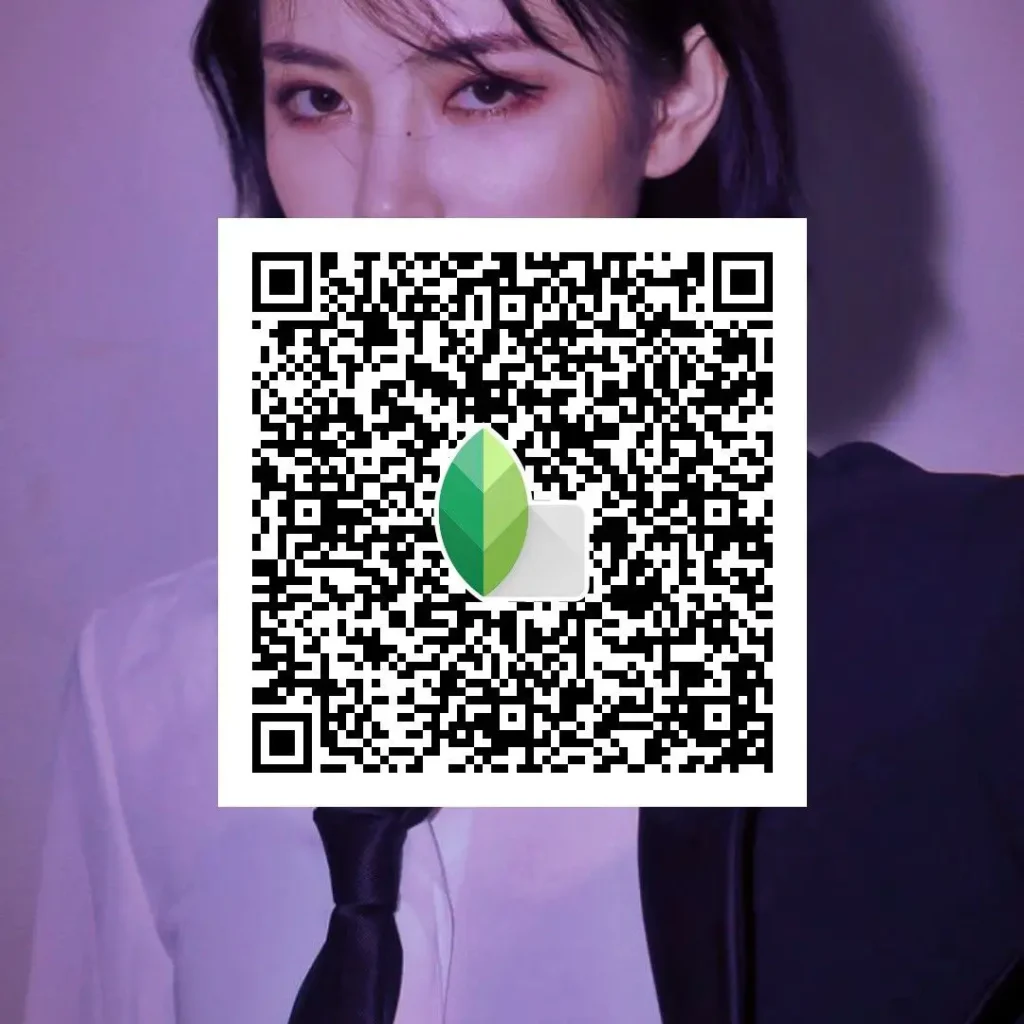 potraits snapseed qr images