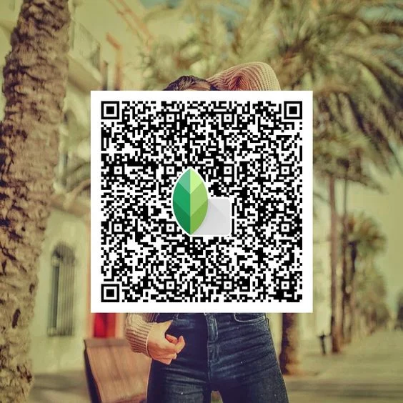 सिनेमैटिक पोर्ट्रेट Snapseed QR कोड
