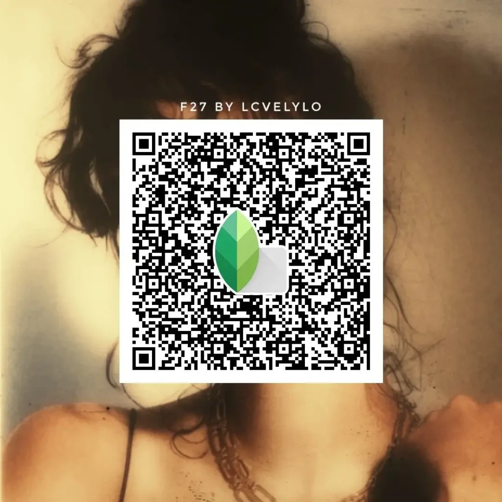 soft glow face smooth Snapseed QR