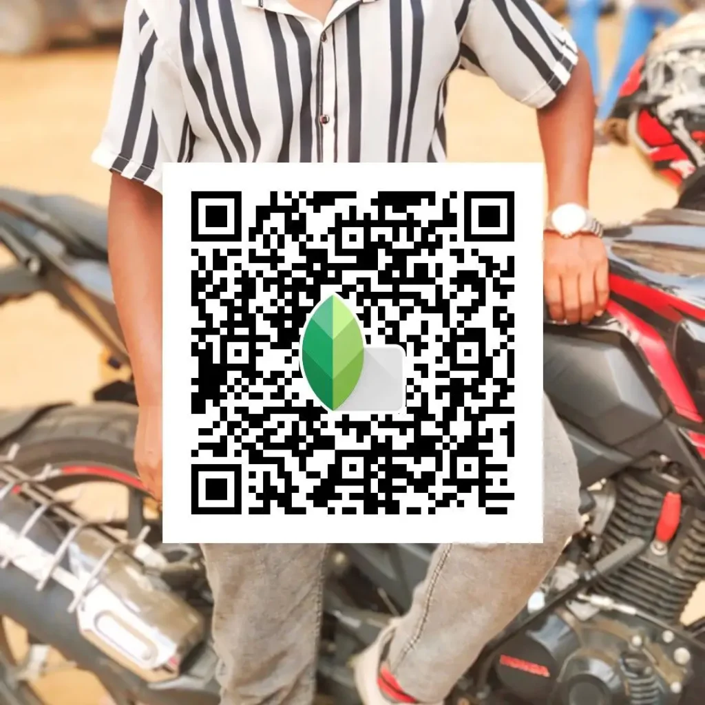 Bike-photo-editing-Snapseed-QR-code-HD