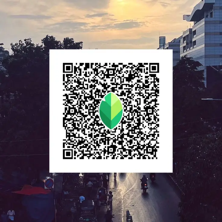 Cinematic film look wala Snapseed QR preset