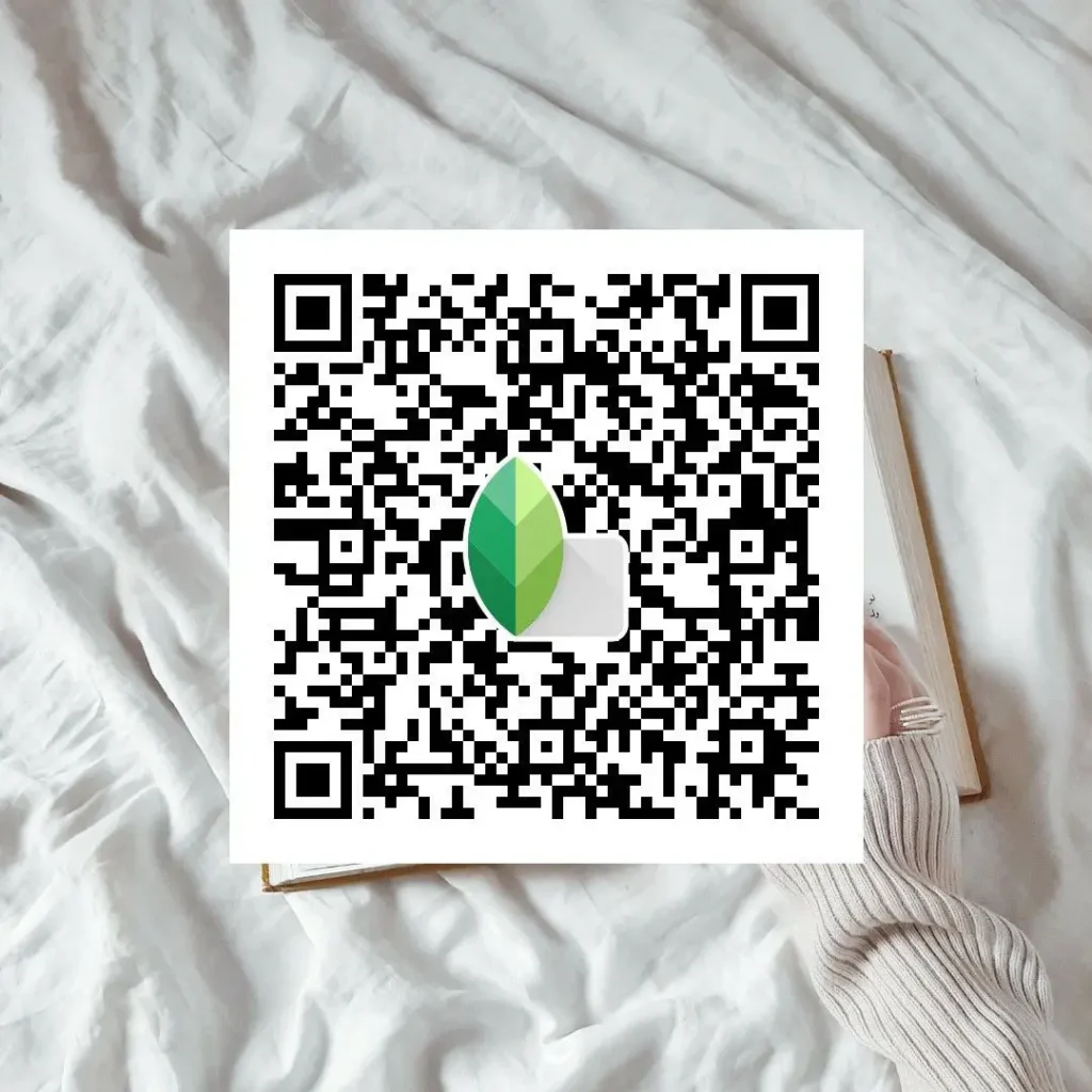 Clean background ke liye HD 4K Snapseed QR code