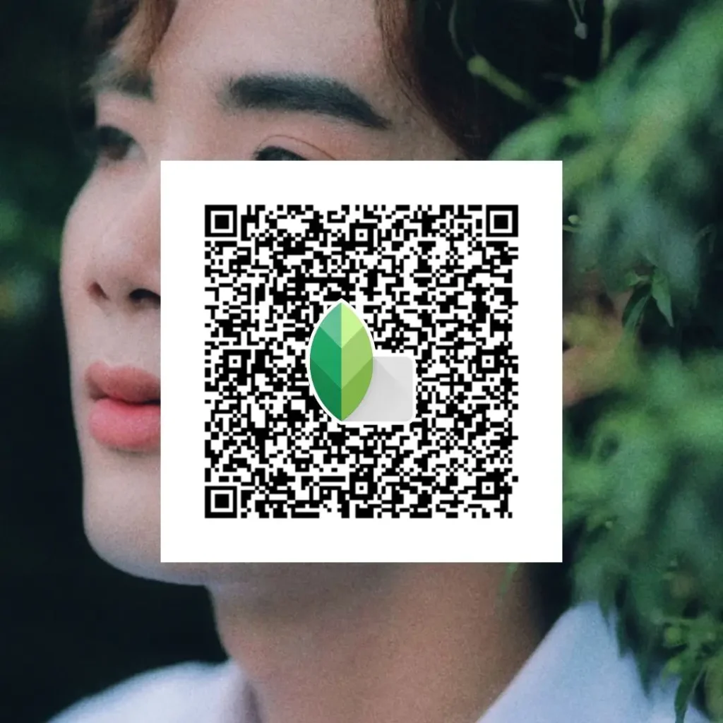 Clean tone cinematic photo editing Snapseed QR