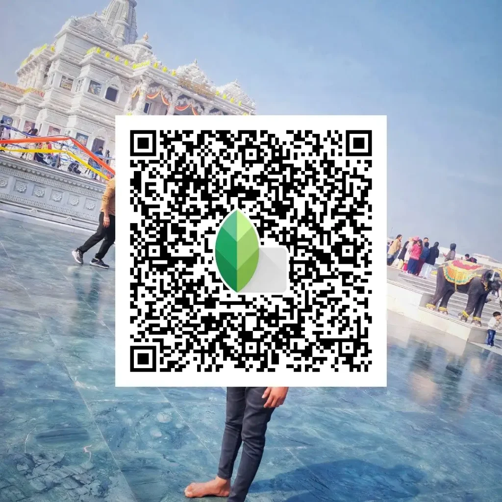 Face clear rakhne wala iPhone QR code preset