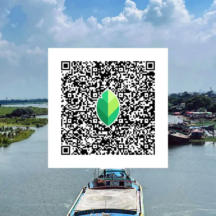 Film‑style color grading ke liye Snapseed QR code