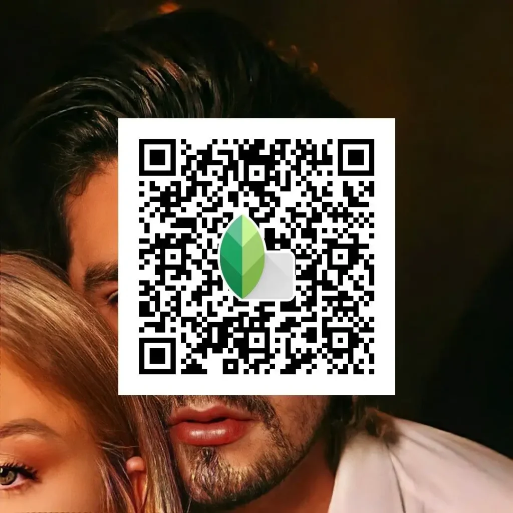 Minimal aur clean look ke liye cinematic Snapseed QR