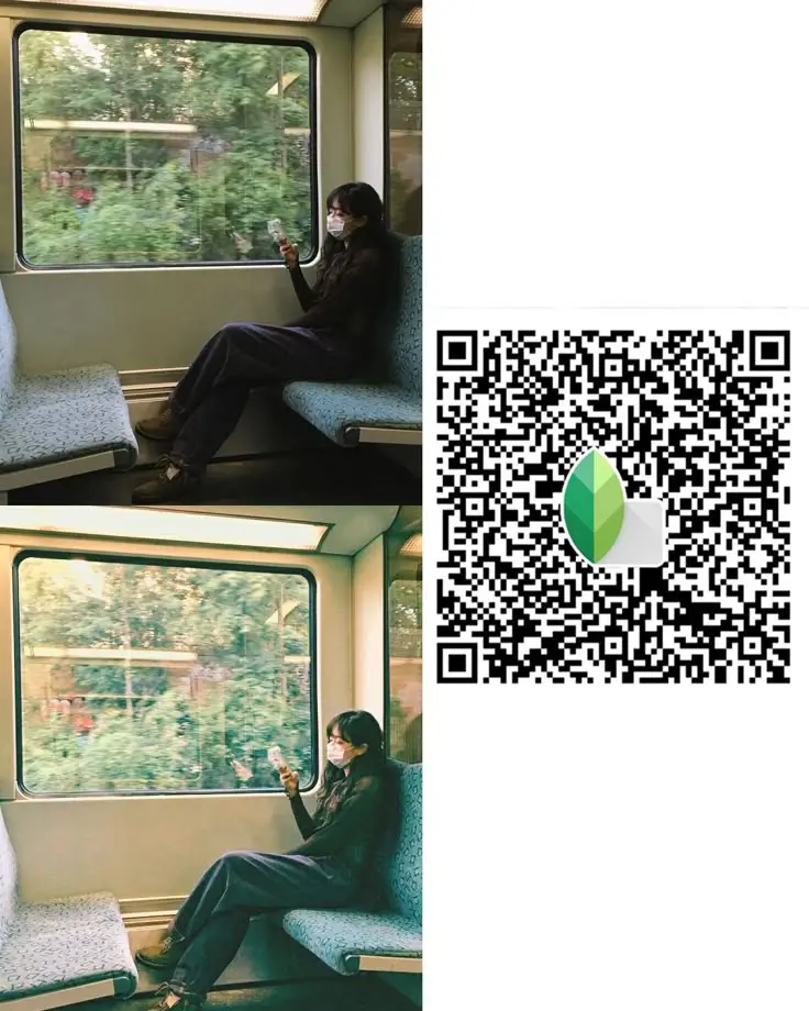 Natural Background Blur Snapseed QR Codes