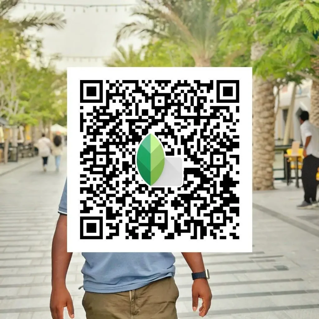 Natural skin tone iPhone portrait using Snapseed QR