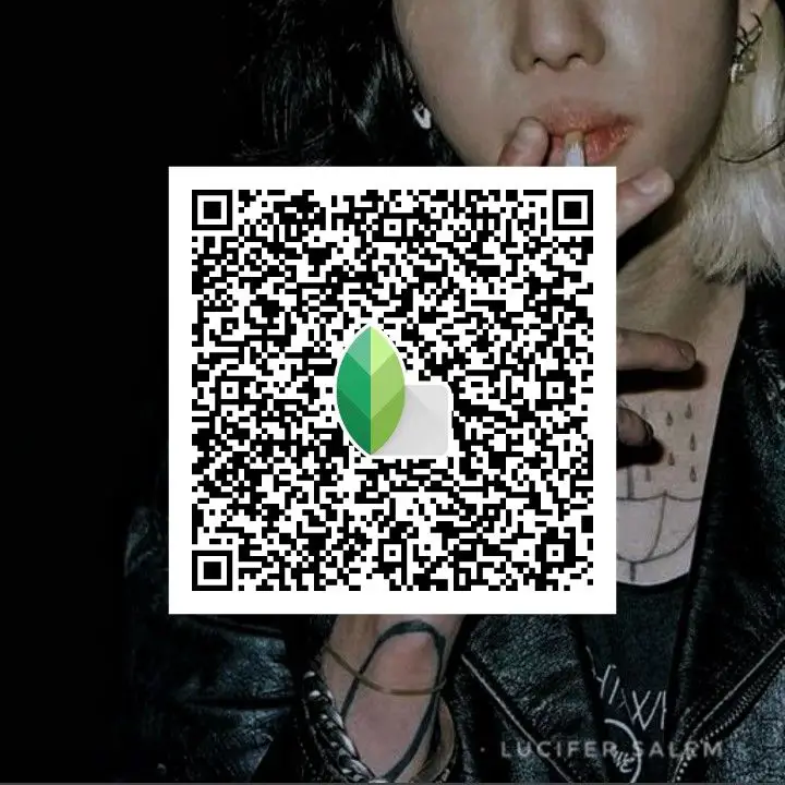 Old style photo editing using Snapseed vintage QR code