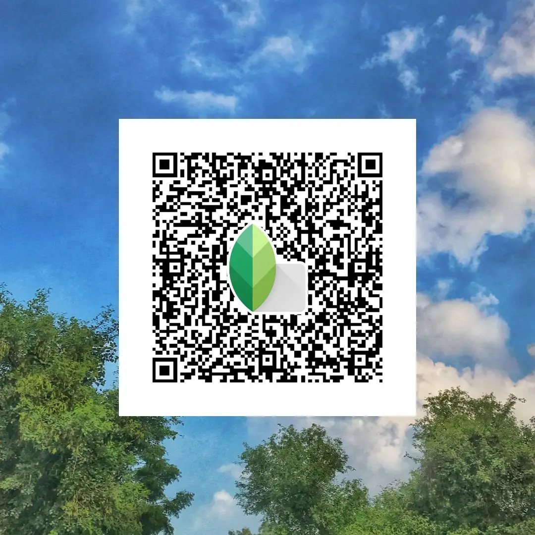 Blue sky and green nature tones edited in Snapseed using QR preset
