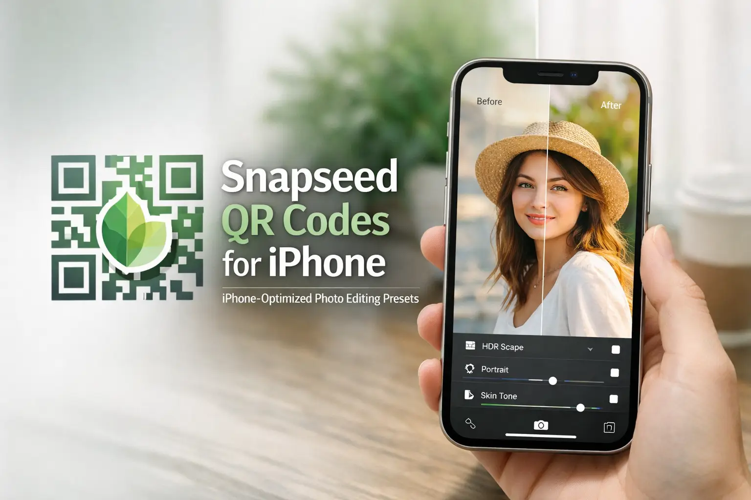 Snapseed QR Code iPhone | iPhone‑Optimized Photo Editing Presets