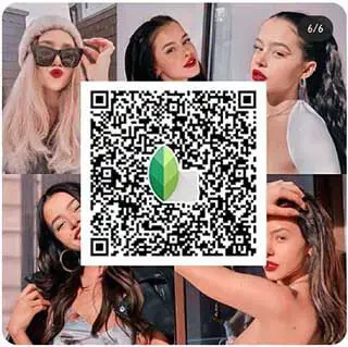 Snapseed QR preset enhancing facial clarity without harsh contrast