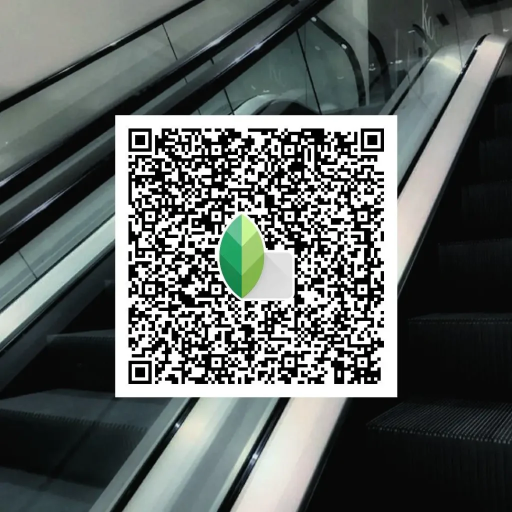 Street car photo edit ke liye Snapseed QR