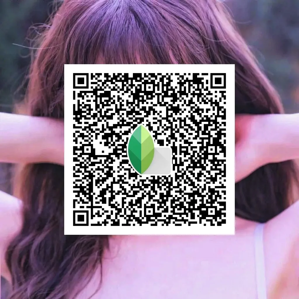 Vintage Snapseed QR code preset for old style photo editing