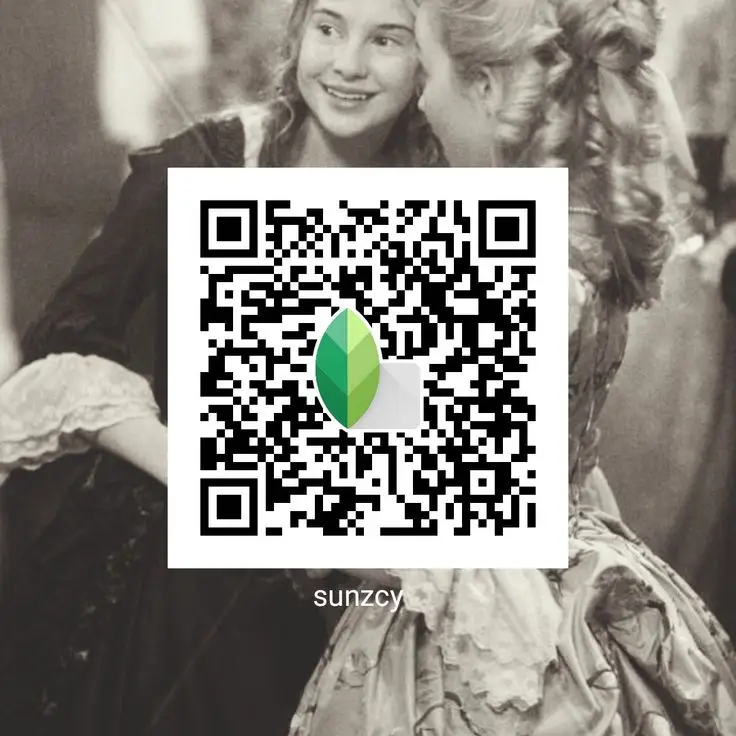iPhone & Mobile Blur Background Snapseed QR Codes
