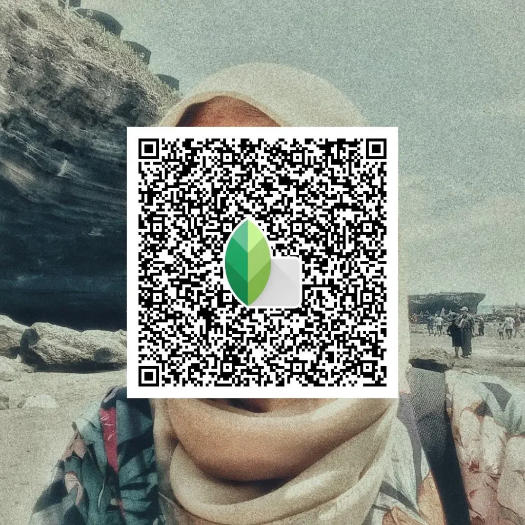 iPhone फोटो पर फ़िल्टर‑स्टाइल Snapseed QR