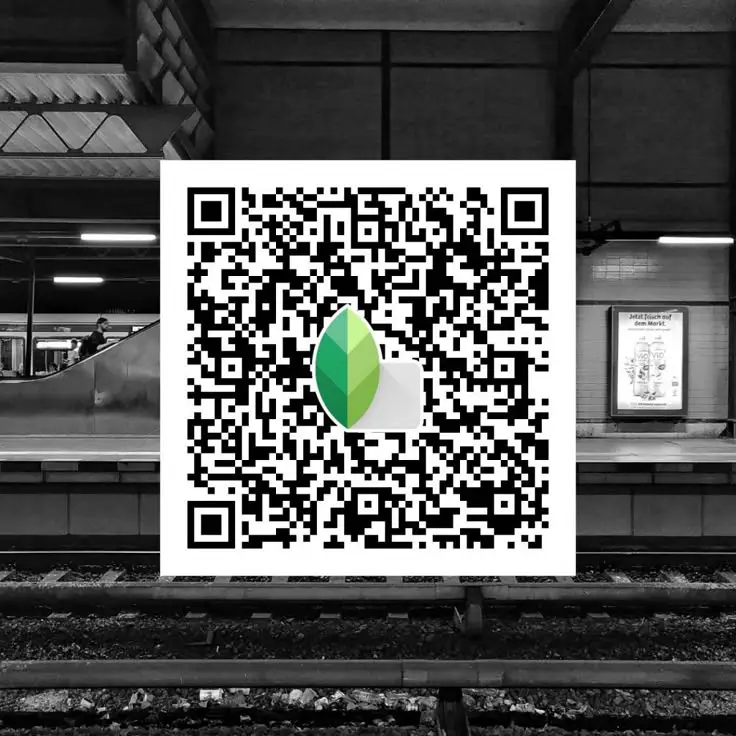 instagram highlights snapseed qr code