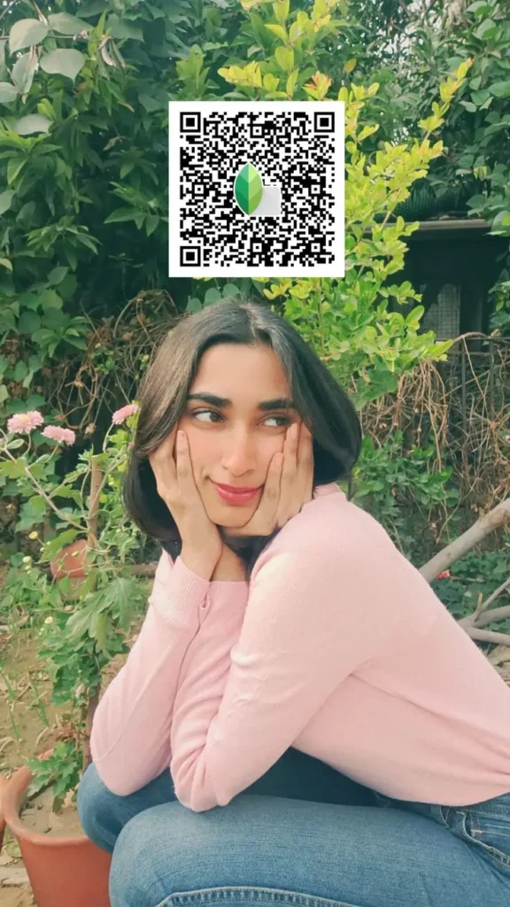 old style photo editing snapseed qr code vintage