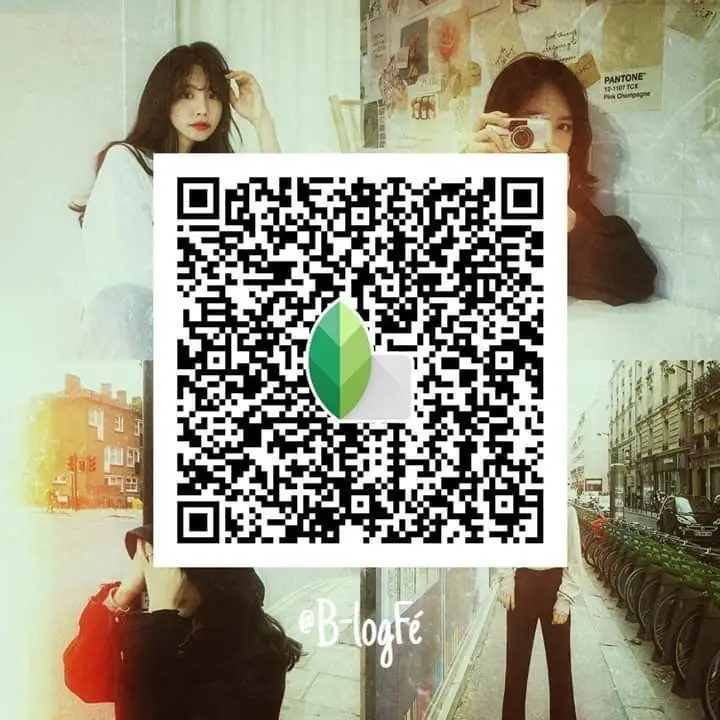 retro vintage photo look snapseed qr