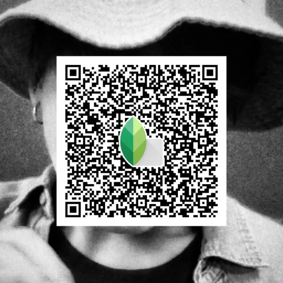 snapseed qr code for warm vintage photo editing