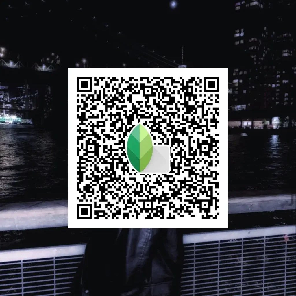 snapseed vintage qr code for classic photo editing