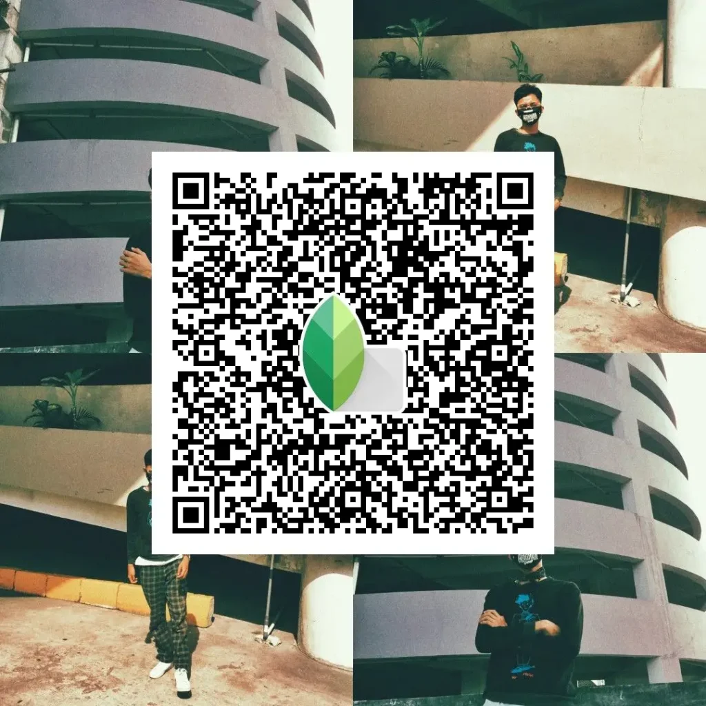 vintage film effect snapseed qr codes