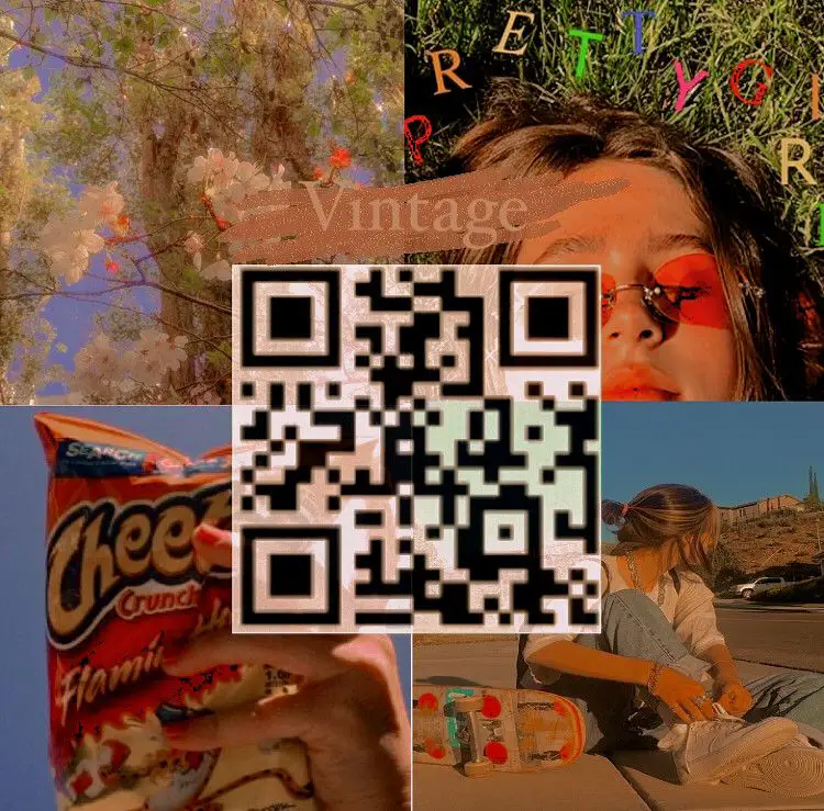 एस्थेटिक विंटेज फोटो के लिए स्नैपसीड QR