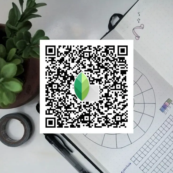 ऑब्जेक्ट‑फोकस्ड फोटोग्राफी के लिए HD 4K Snapseed QR कोड