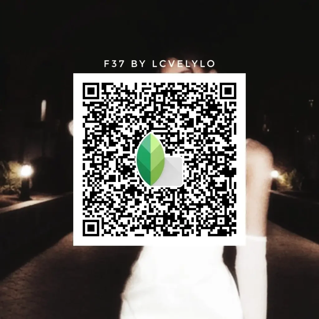 गहराई वाला बैकग्राउंड ब्लर Snapseed QR प्रीसेट