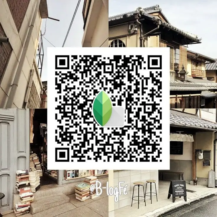 फिल्म लुक फोटो एडिटिंग स्नैपसीड QR कोड