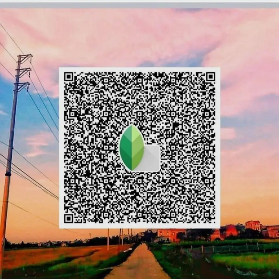 रंग और टोन बैलेंस के लिए HD 4K Snapseed QR कोड