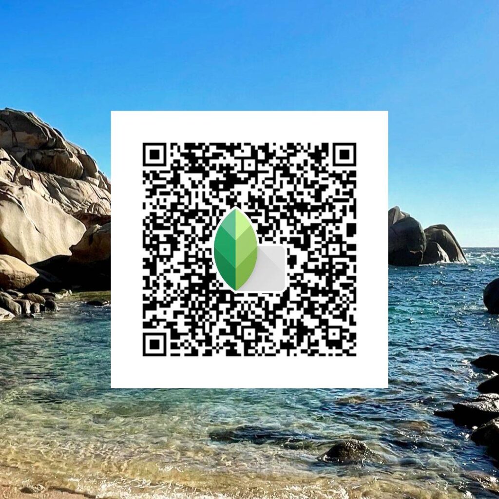 सिनेमैटिक मूड और टोन के लिए Snapseed QR कोड