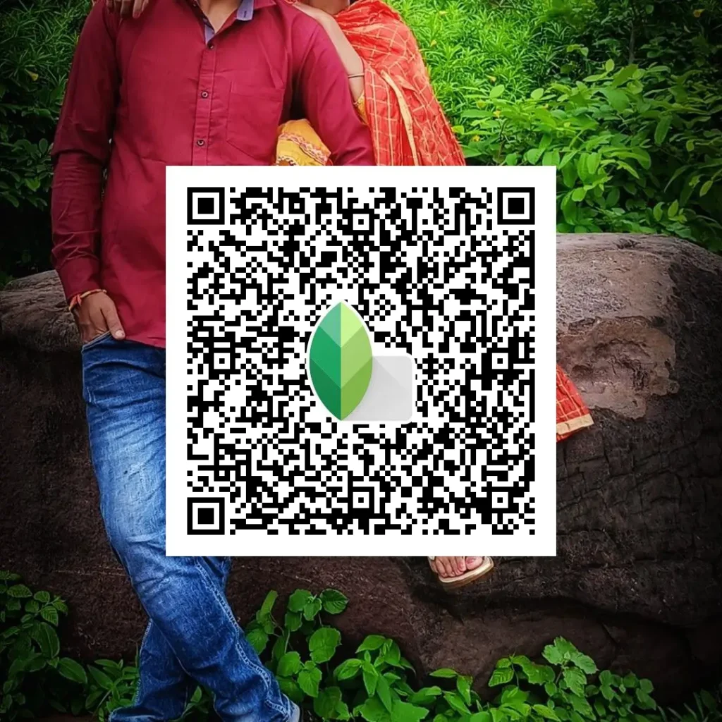 Romantic couple photo edited with red Snapseed preset