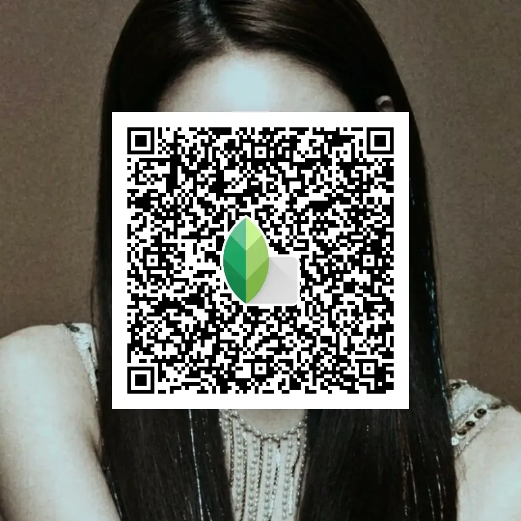 film style black white snapseed qr