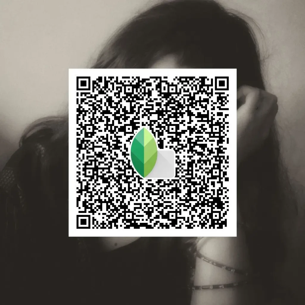 low texture bw snapseed qr