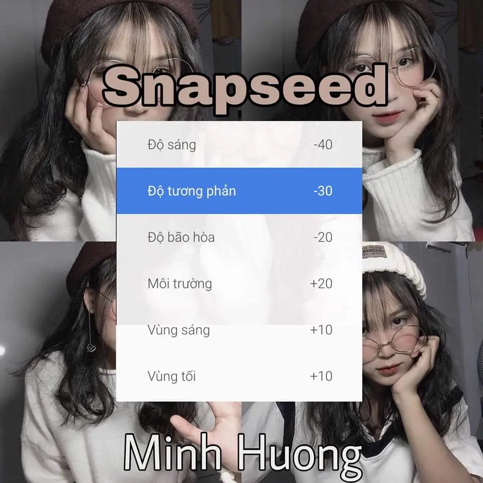 natural outdoor black white snapseed